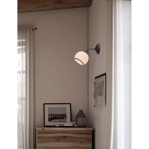 Fekete-fehér fali lámpa Marinen – Candellux Lighting-image-1