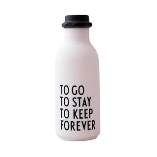 Forever fehér vizes palack, 500 ml - Design Letters