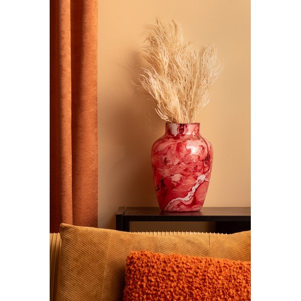 Világospiros üveg váza Blended  – PT LIVING-image-1