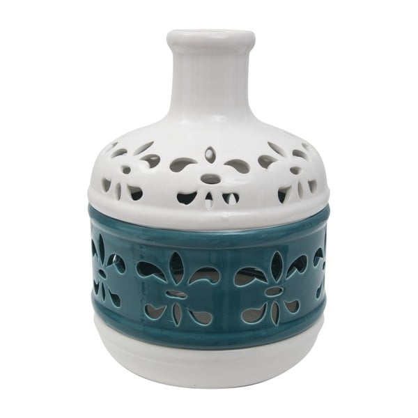 Basso kék-fehér porcelán váza - Mauro Ferretti