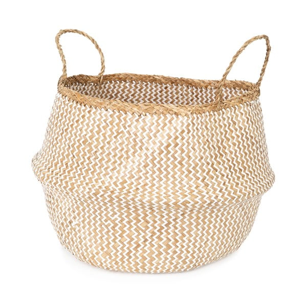 Zic Zac világos tengerifű tárolókosár, ⌀ 45 cm - Compactor-image-4