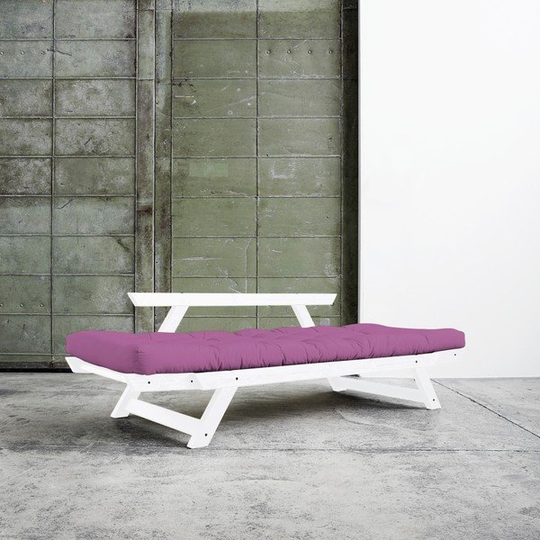 Bebop White/Taffy Pink állítható kanapé - Karup-image-1
