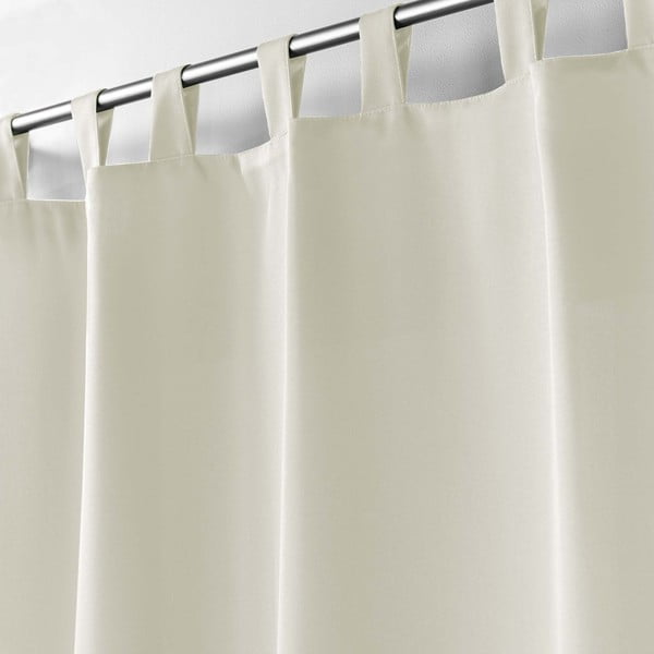 Krémszínű függöny 140x260 cm Essentiel – douceur d'intérieur-image-1