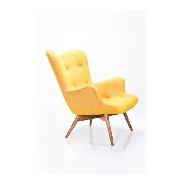 Rhytm mustársárga fotel - Kare Design