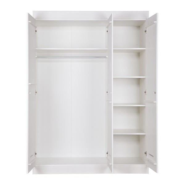 Locker fehér 3 ajtós szekrény - WOOOD-image-2