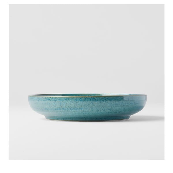 Türkiz mély kerámia tányér ø 20 cm Peacock – MIJ-image-1