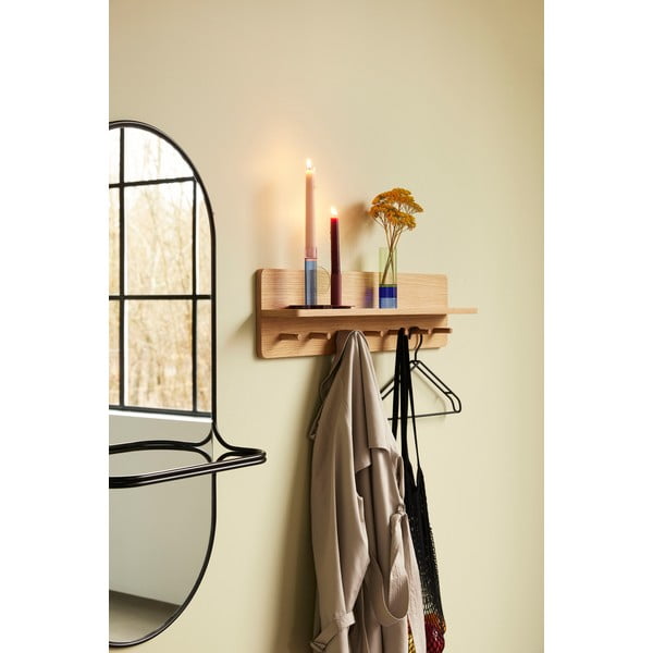 Fali tükör polccal 21x102 cm Carry – Hübsch-image-3