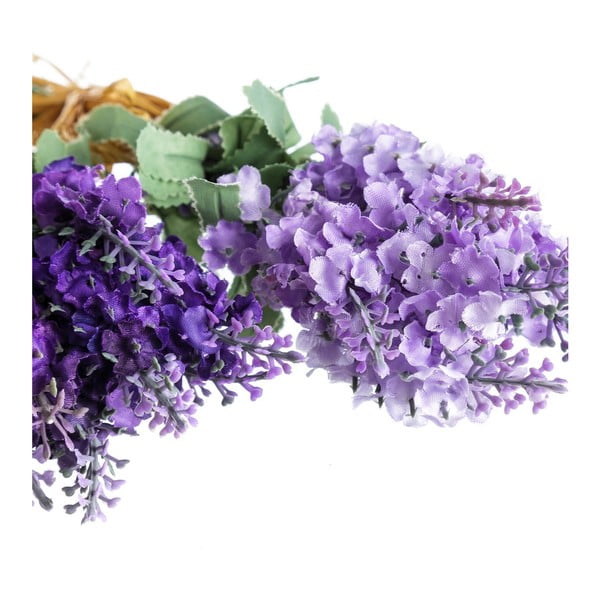 Művirág szett 3 db-os (magasság 32 cm) Lavender Bouquet – Casa Selección-image-4