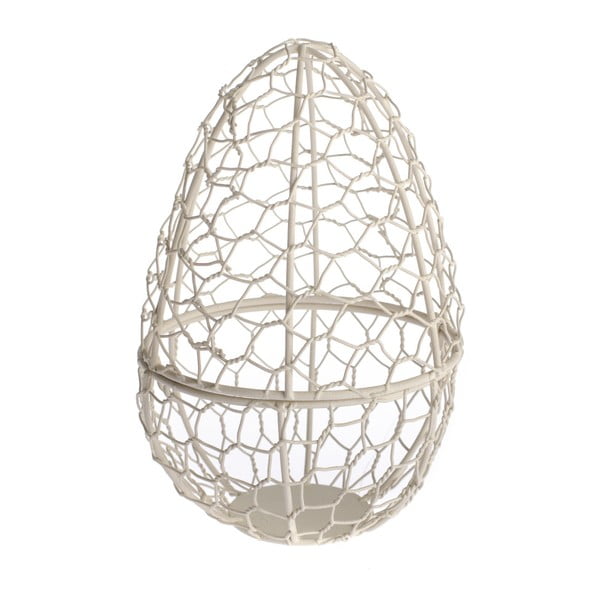 Easter Egg tojás alakú díszkosár, magasság 21 cm - Dakls
