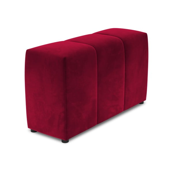 Piros bársony háttámla moduláris kanapéhoz Rome Velvet - Cosmopolitan Design