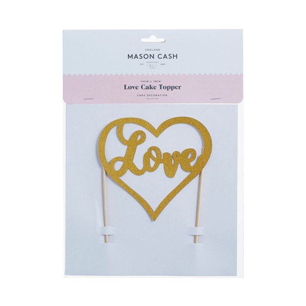 Love tortadíszítő felirat - Mason Cash-image-1