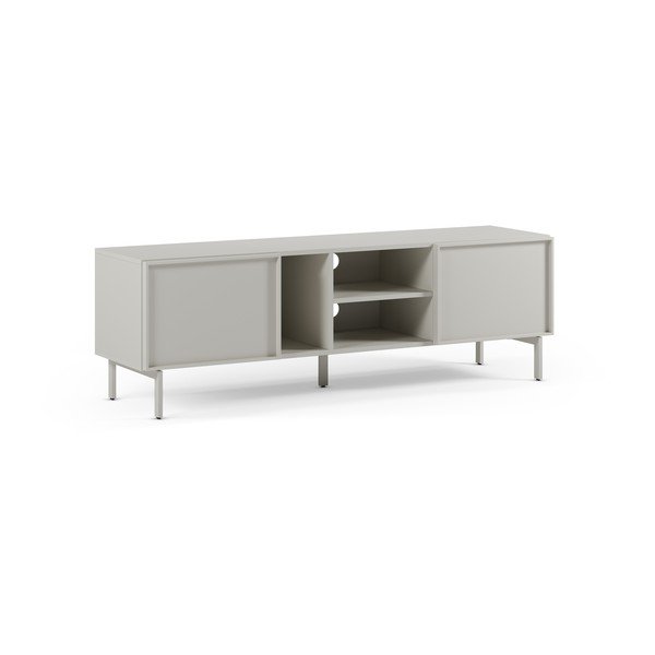 Krémszínű TV-állvány 160x51x42 cm Brise – Marckeric-image-4