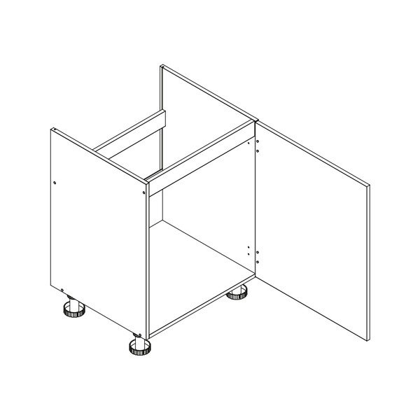 Alsó konyhaszekrény (szélesség 60 cm) Kai – STOLKAR-image-3