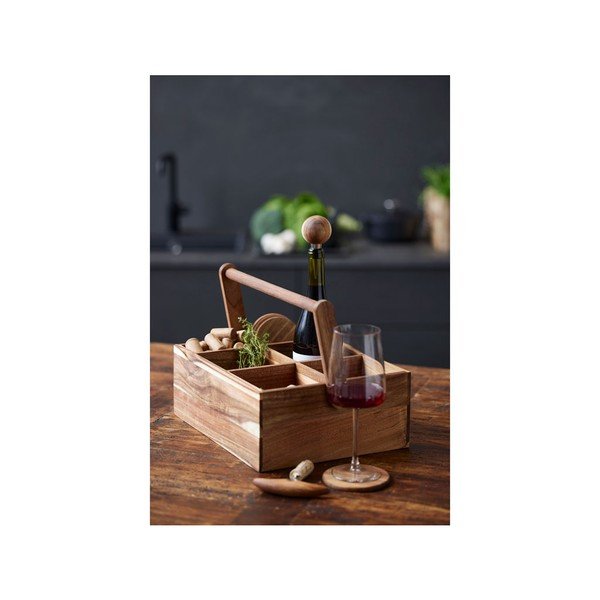 Fa konyhai eszköztartó állvány – Holm-image-1