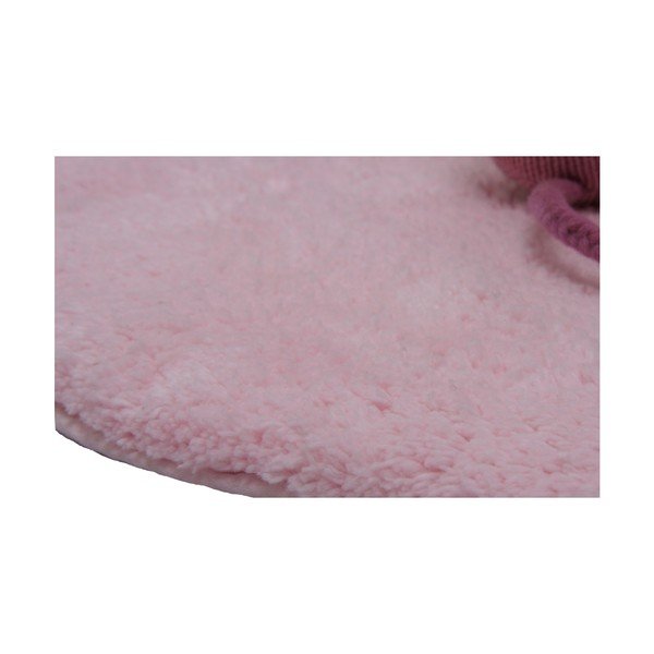 Little Teddy rózsaszín, kézzel készített gyerekszőnyeg, 80 x 100 cm - Nattiot-image-1