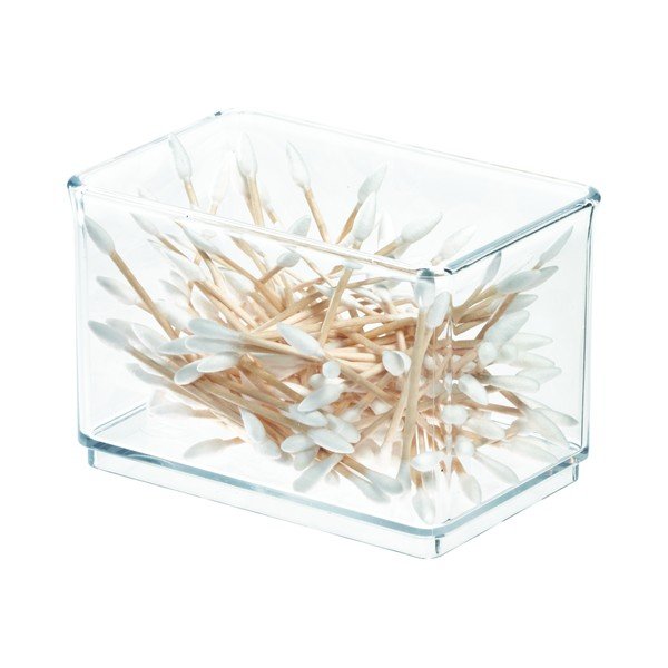 Átlátszó tárolódoboz, 7,9 x 11,9 x 8,1 cm - iDesign The Home Edit-image-2