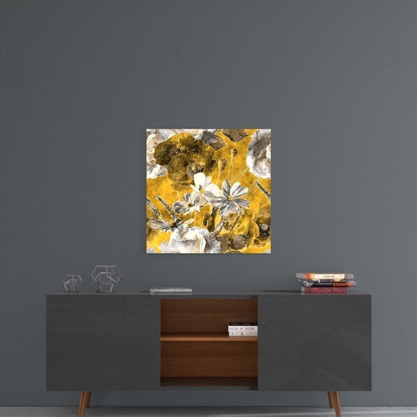Daisies üvegkép, 40 x 40 cm - Insigne-image-1