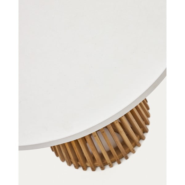 Kerek kerti étkezőasztal ø 90 cm Alcaufar – Kave Home-image-3