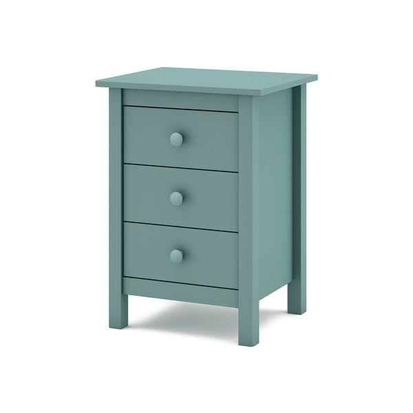 Petróleumkék borovi fenyő gyerek éjjeliszekrény Max – Marckeric-image-3