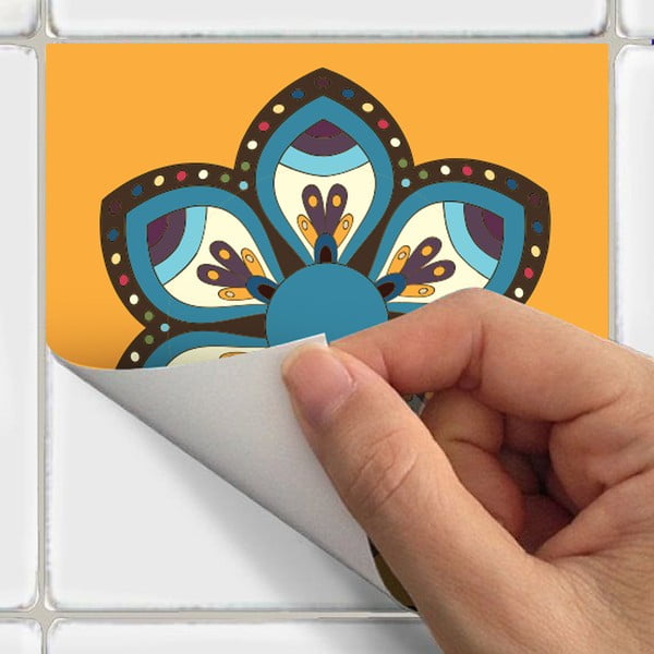 Azulejos 60 részes matrica szett - Ambiance-image-1