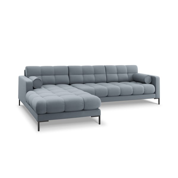 Bali világosszürke sarokkanapé, bal oldali - Cosmopolitan Design-image-3