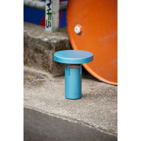 Kék LED dimmelhető asztali lámpa (magasság 20 cm) BringMe – Hübsch-image-4