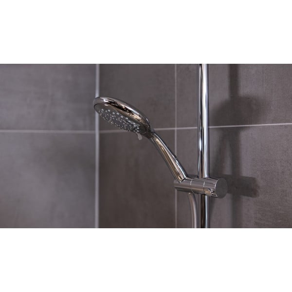 Automatic víztakarékos krómozott tusolófej, ø 11 cm - Wenko-image-3