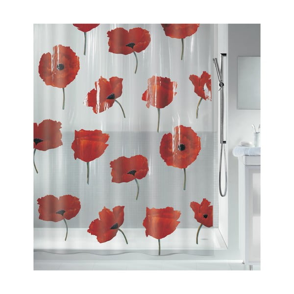 Zuhanyfüggöny 180x200 cm Poppy – Spirella