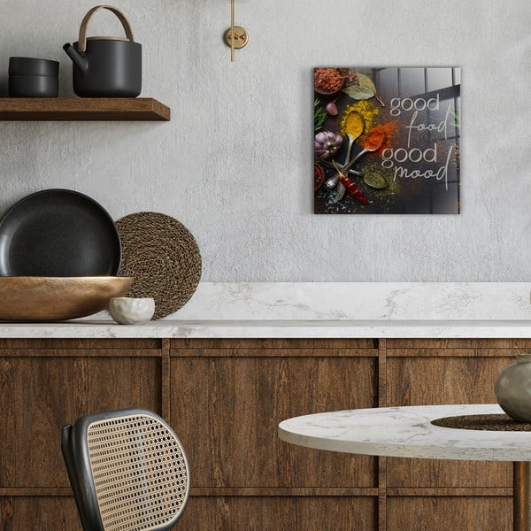 Üveg kép 30x30 cm Mood – Styler-image-1