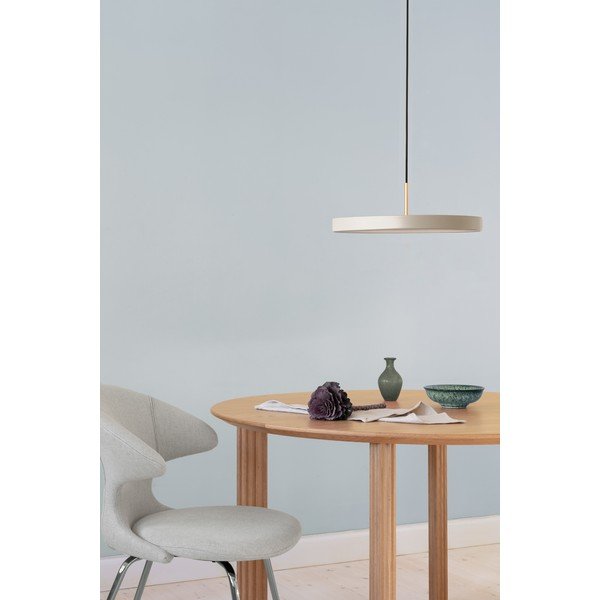 Krémszínű LED dimmelhető függőlámpa fém búrával ø 43 cm Asteria Plus Medium – UMAGE-image-1