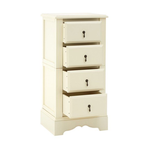 Elefántcsont színű szekrény 43x104x50 cm Florence – Premier Housewares-image-4