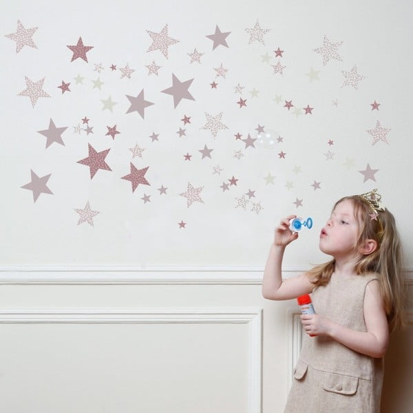 Constellation rózsaszín falmatricák - Art for Kids