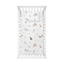 Fehér renforcé pamut gyerek ágyneműhuzat babaágyhoz 100x150 cm Dinozor – Mijolnir