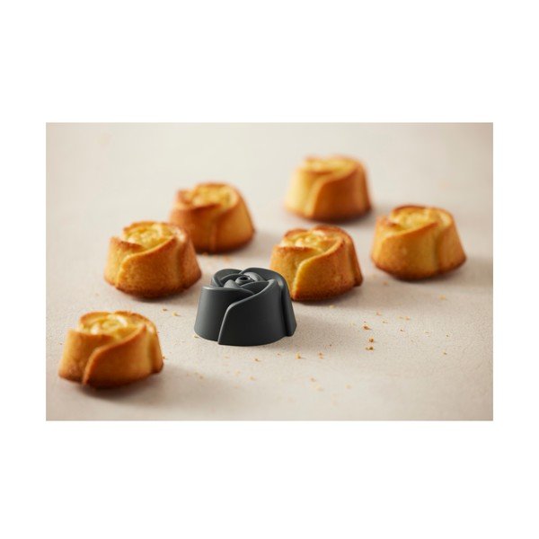 Szilikon sütőforma szett muffinhoz, 6 db-os ø 7 cm Rose – Blomsterbergs-image-3