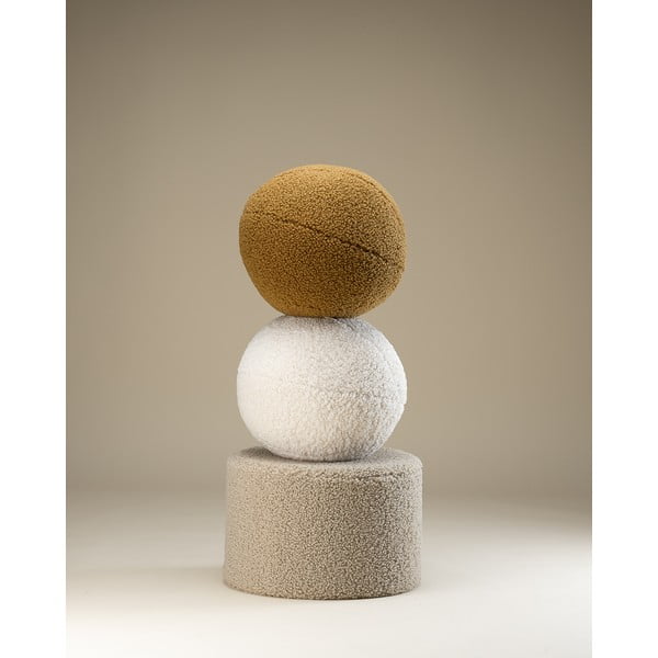 Világosbarna buklé gyerek puff – Wigiwama-image-4