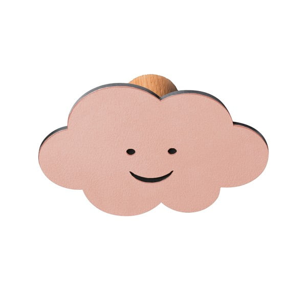 Rózsaszín fali acél akasztó Cloud Dot Nupo – LIND DNA