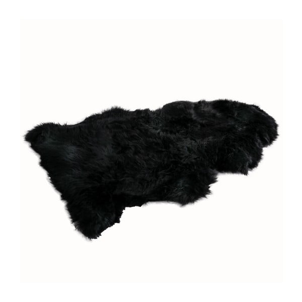 Sheep fekete szőrme szőnyeg, 60 x 120 cm - Native Natural 