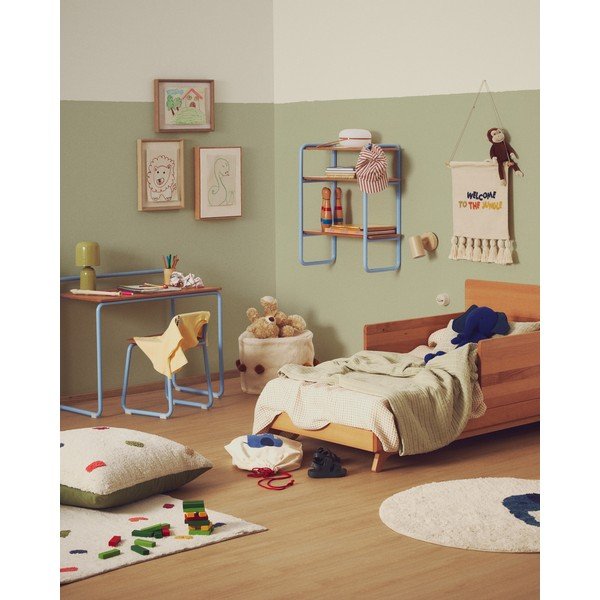 Kék fém gyerek szék Tinn – Kave Home-image-1