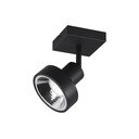 Fekete spotlámpa ø 11 cm Leon – Trio