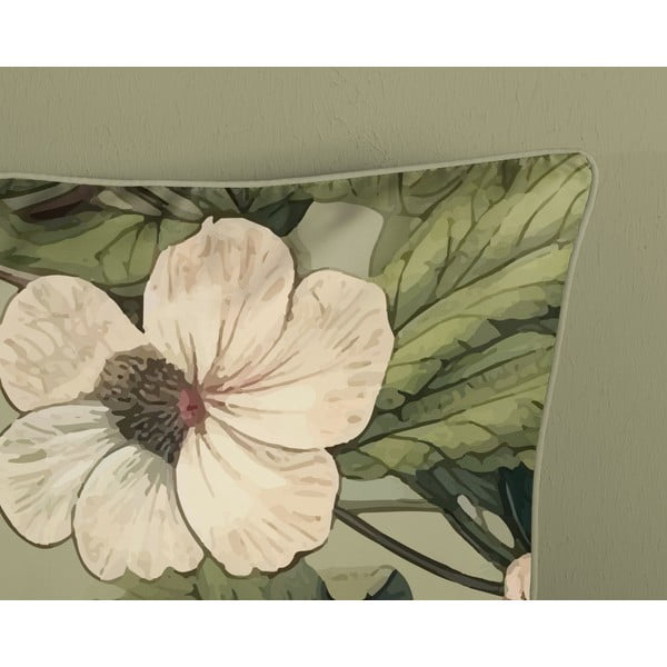 Khaki egyszemélyes-hosszabbított pamut-szatén ágyneműhuzat 140x220 cm Onaz – Descanso-image-3