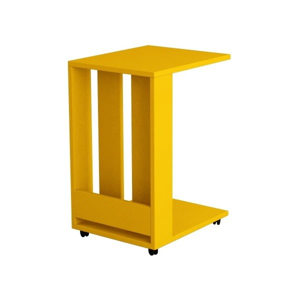 Alfa sárga tárolóasztal - Homitis