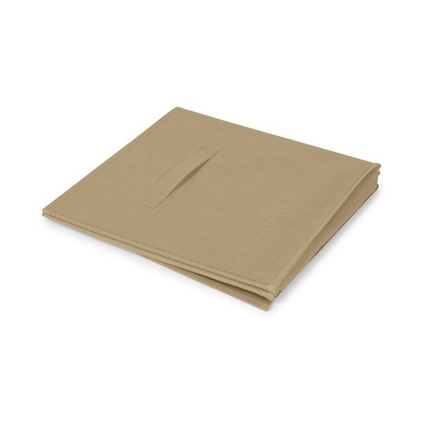 Khaki műanyag tárolódoboz 31x31x31 cm – Compactor-image-1