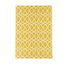 Interlaced sárga kültéri szőnyeg, 160 x 230 cm - Floorita