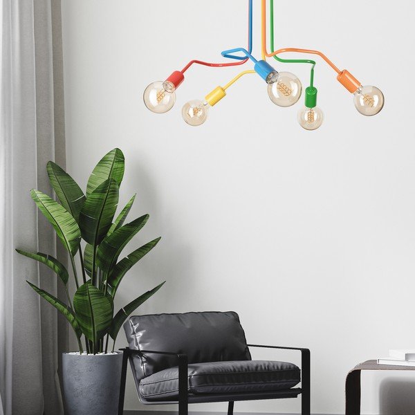 Mennyezeti lámpa 59x59 cm Domino – LAMKUR-image-1