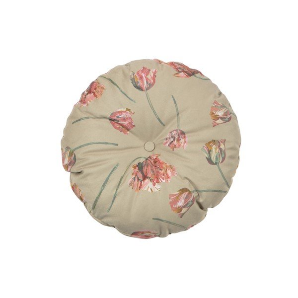 Vogue bézs díszpárna, ø 45 cm - BePureHome-image-1
