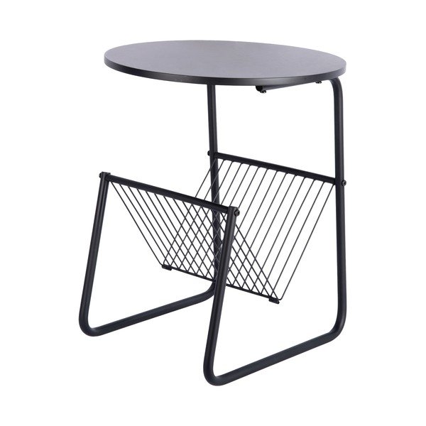 Fém kerek tárolóasztal ø 40 cm Riqueza Revista – Leitmotiv