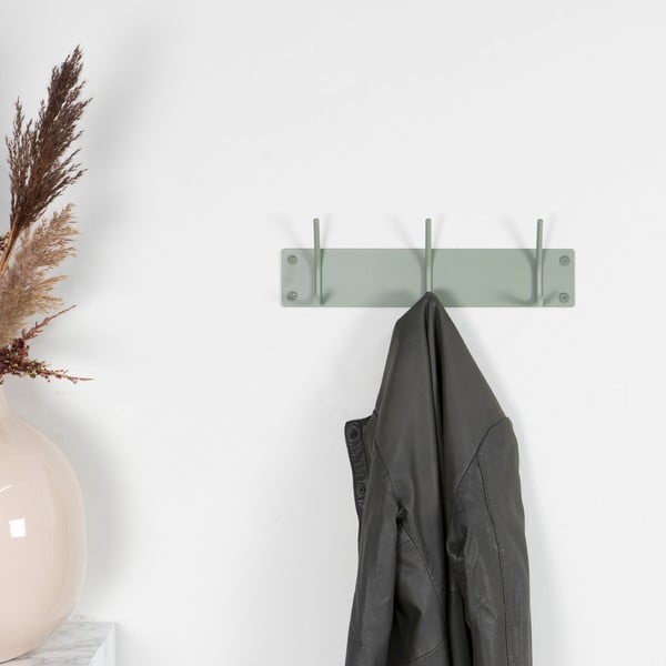 Szürkészöld fém fali fogas 40 cm Fusion – Spinder Design-image-1