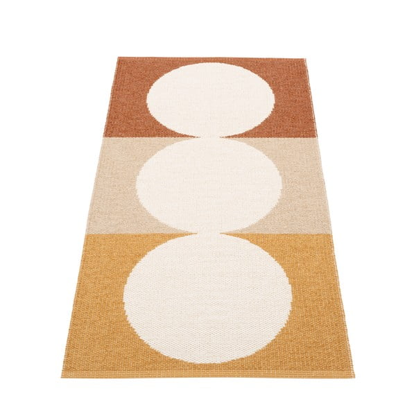 Okkersárga-krémszínű kültéri-beltéri szőnyeg 70x140 cm Otto Harvest – Pappelina-image-2