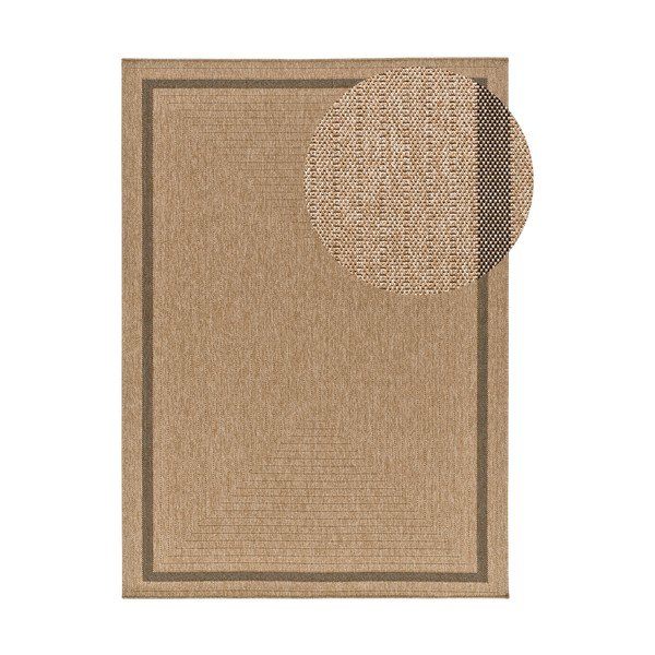 Natúr színű kültéri-beltéri szőnyeg 160x230 cm Acra – Universal