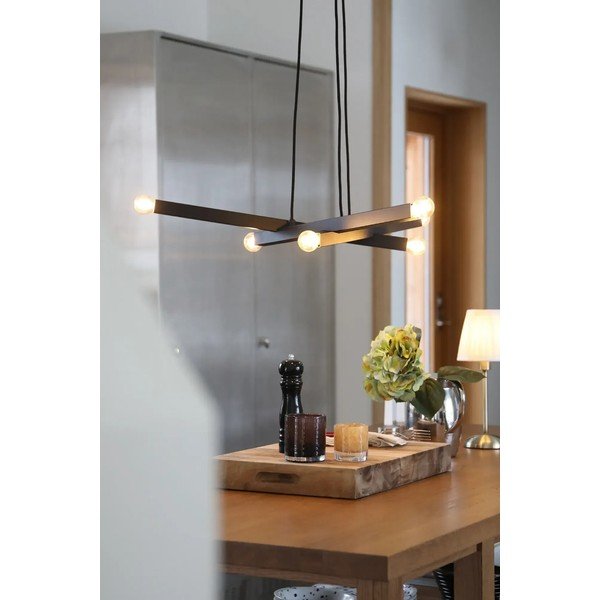 Fekete fém függőlámpa Stack – Markslöjd-image-2